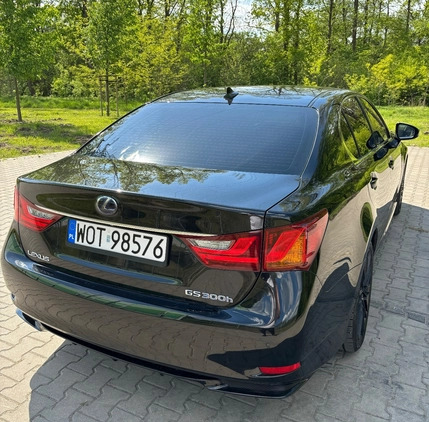 Lexus GS cena 77700 przebieg: 323054, rok produkcji 2014 z Warszawa małe 326